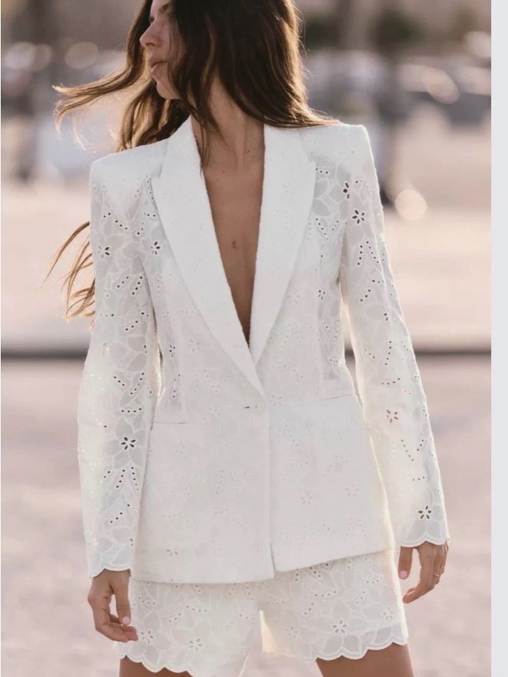 Zara Blazer and Shorts Set
